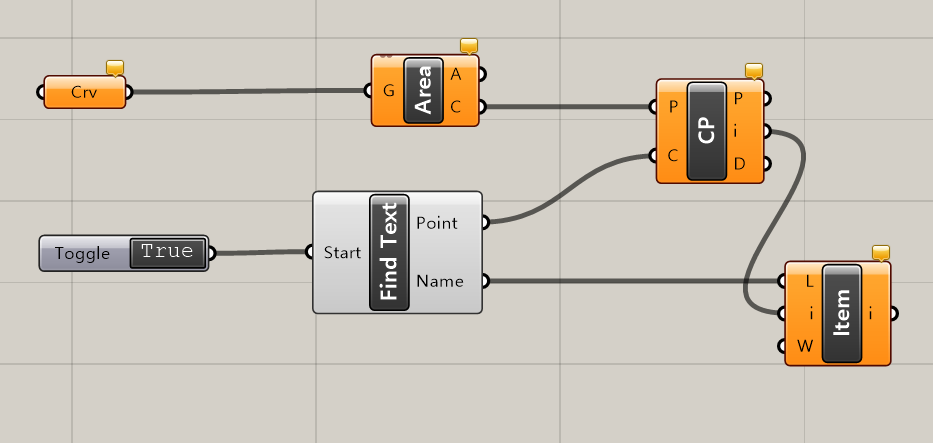 Column Type Matching Grasshopper Definition